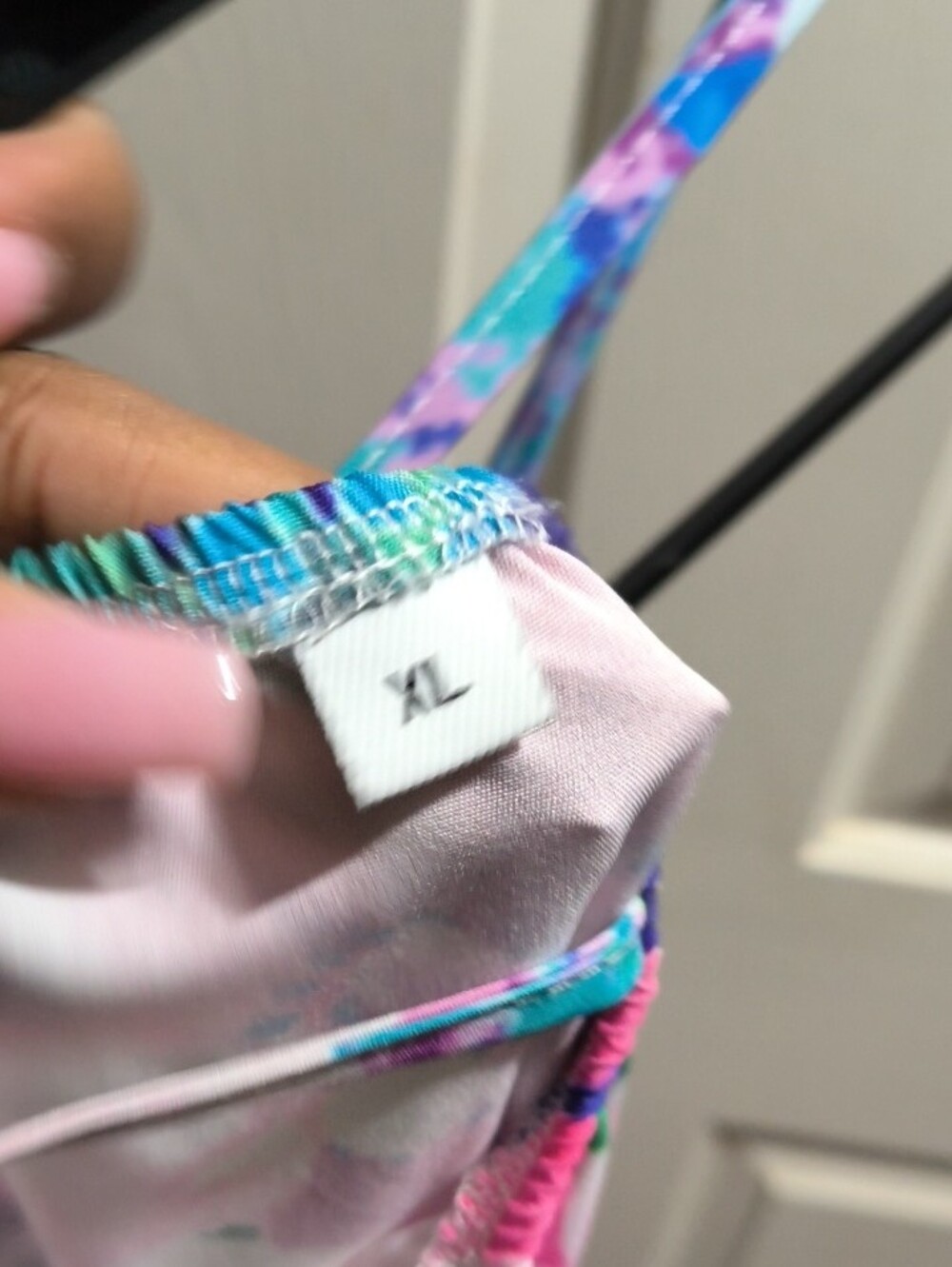 Floral Maxi Sundress - Pink, Purple & Turquoise - Picture 3 of 3